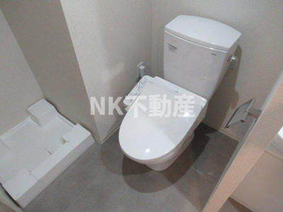 【トイレ】 | M'sマンション長栄寺（河内永和賃貸） | シンプルで使いやすいトイレです