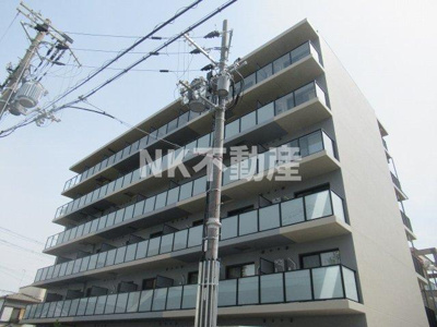 【外観】 | M'sマンション長栄寺（河内永和賃貸） | 外観もきれいです