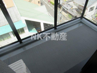 【バルコニー】 | M'sマンション長栄寺（河内永和賃貸） | 陽当たり良好なバルコニーです