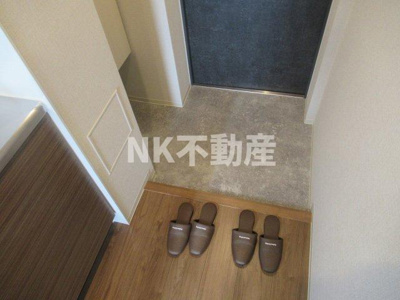 【玄関】 | M'sマンション長栄寺（河内永和賃貸） | きれいな玄関です