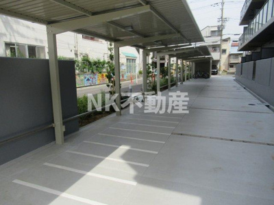 【その他共用部分】 | M'sマンション長栄寺（河内永和賃貸） | 駐輪場です