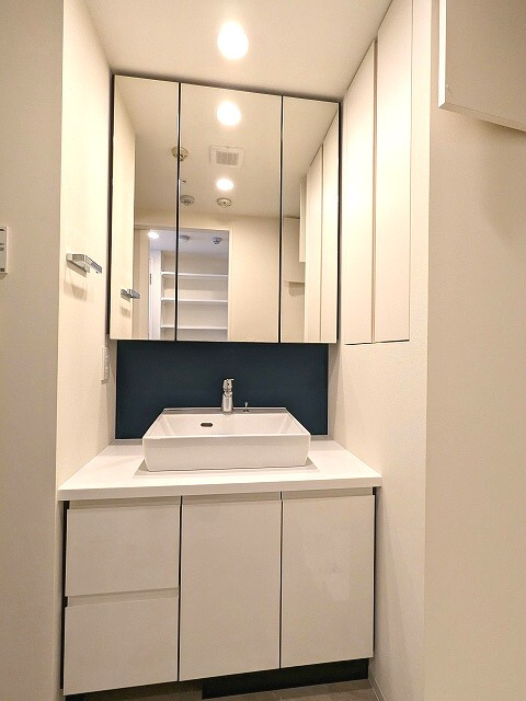 Dimus蔵前Residenceの洗面所