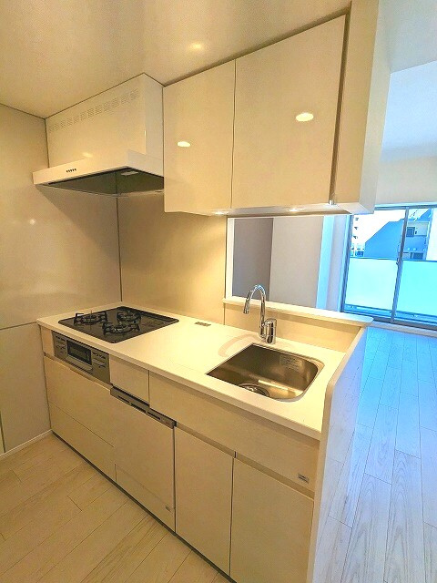 Dimus蔵前Residenceのキッチン|11階以上の1LDK,2LD,3LDKには食器洗浄機付