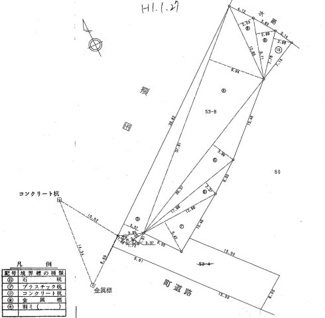 【土地図】 | 大津市南比良53-8　売土地