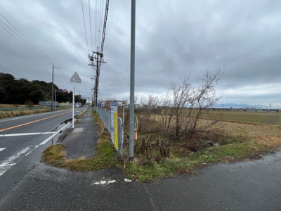 【前面道路含む現地写真】 | 大津市南比良53-8　売土地