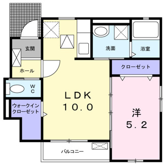 【間取り】 | サンビームⅢ | 間取図