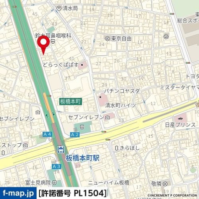 【地図】 | レジオス板橋本町アヴィニティー