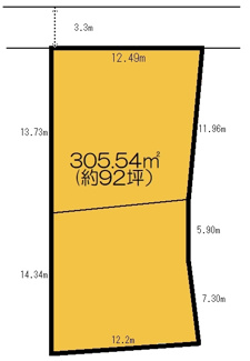 【土地図】 | 大津市八屋戸784　売土地