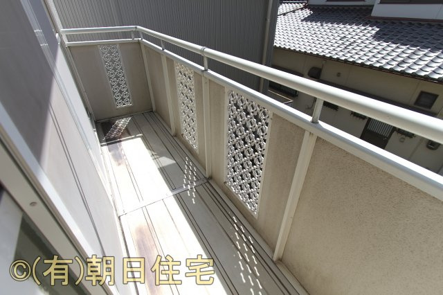 コーポ出雲のバルコニー
