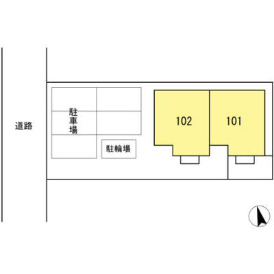 【区画図】 | D-Room東岩田Ⅰ