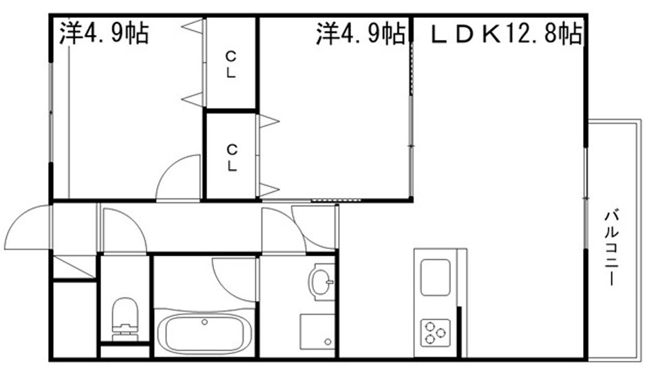 MISTRAL北条宮の町の間取り