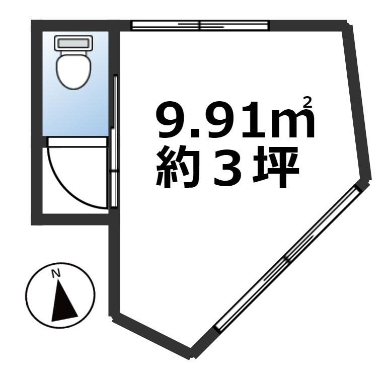 瀬田３丁目テナントの間取り