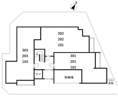 【区画図】 | ヴェルデルークス美鷹