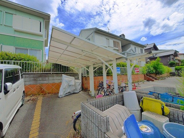 フレグランス左京Bのその他共用部分|駐輪場です