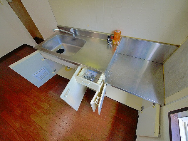 フレグランス左京Bのキッチン|きれいなキッチンです