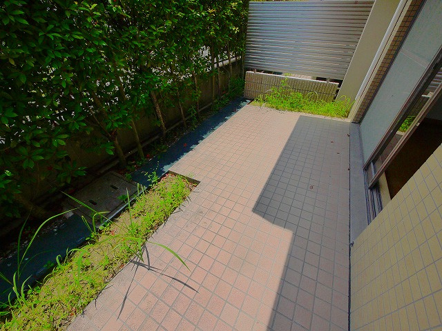 木津南パークサイドヴィレッヂの庭