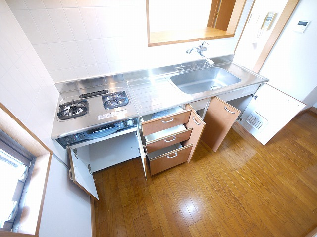 木津南パークサイドヴィレッヂのキッチン