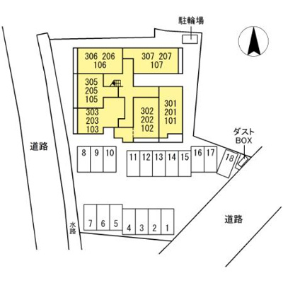 【駐車場】 | D-ROOM六条福寿町