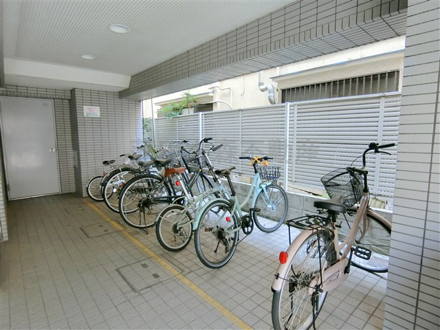 ステージ西蒲田のその他共用部分|屋根付き駐輪場