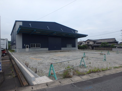 【外観】 | 倉敷市松江3丁目　新築倉庫　約245坪