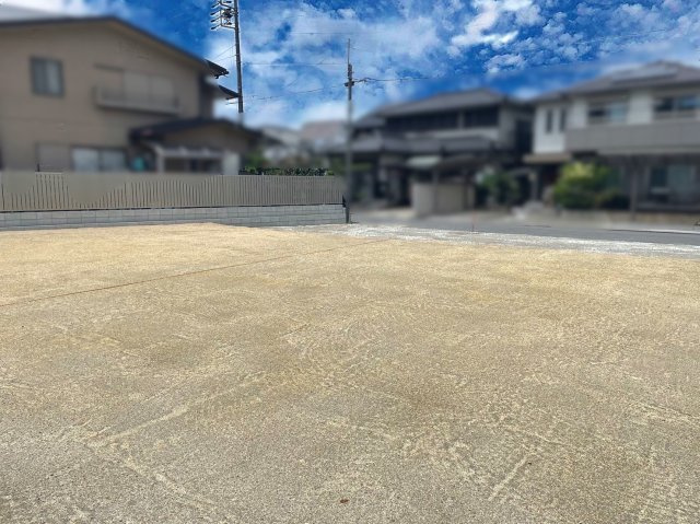 北区光音寺町一丁目土地　2号地の前面道路含む現地写真