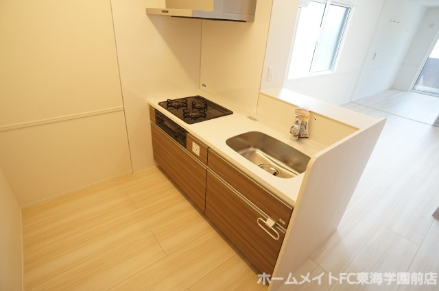 熊本市北区龍田７丁目のアパートのキッチン