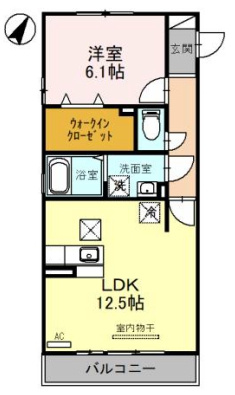 【間取り】 | ハピネス（D-ROOM）