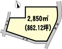 立沢1079-3、1080-1貸地の画像