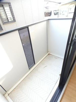 【バルコニー】 | ジュネス・Ｋ | 開放的で明るい空間を演出してくれるバルコニーです