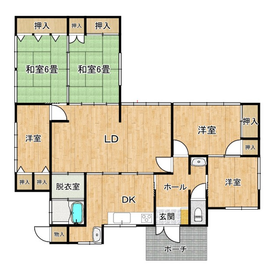 【間取り】 | 上条５丁目中古住宅