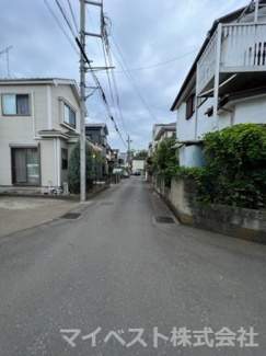 【前面道路含む現地写真】 | 川越市砂久保　中古戸建　