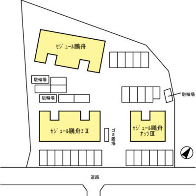 【区画図】 | セジュール鵬舟