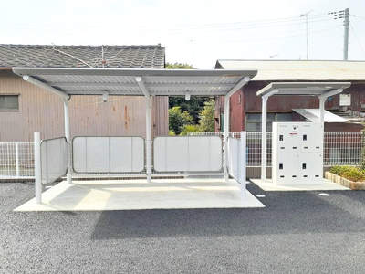 【その他共用部分】 | カーサ　コモダ | 駐輪場、宅配ボックス完備！