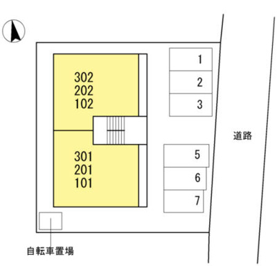 【区画図】 | アルフォート | アルフォート配置図