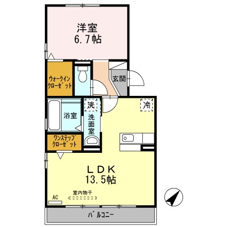 【間取り】 | セジュール鵬舟オッツⅢ