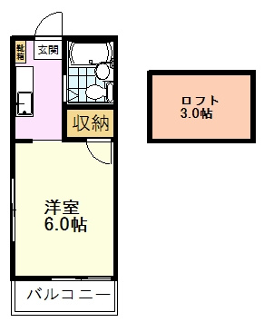 【間取り】 | メグハイム | 間取図