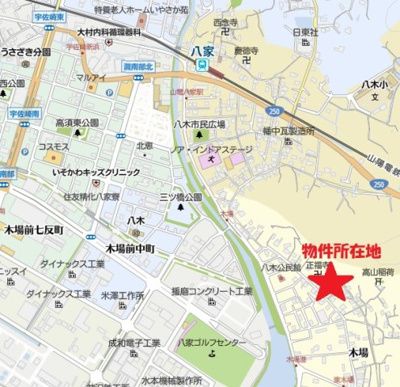 【地図】 | 木場古民家貸家