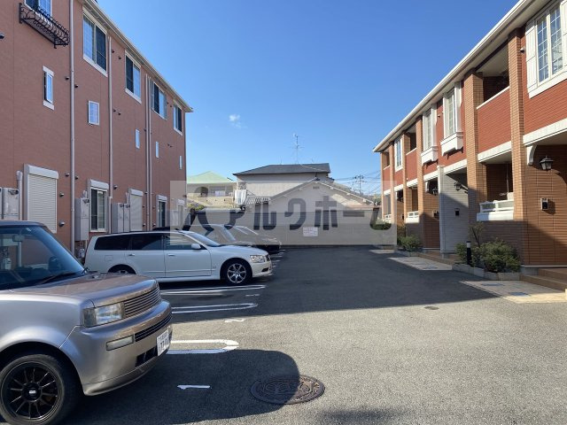 スマイル山城の駐車場