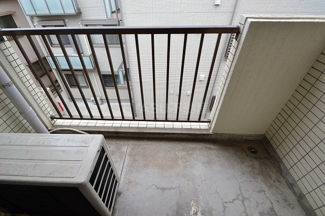 AnPalace庚午北のバルコニー