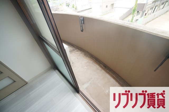 パストラル千葉のバルコニー