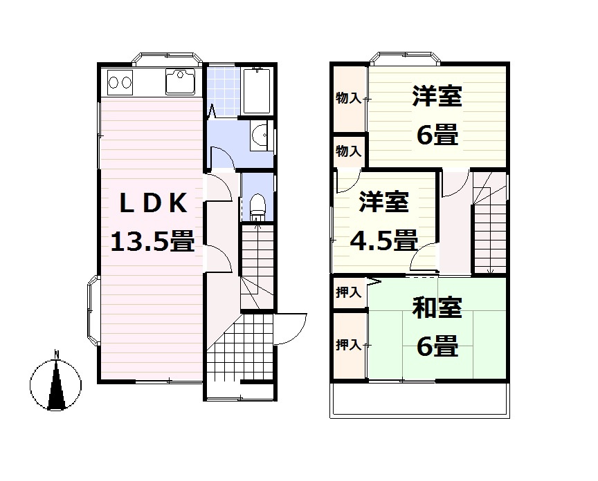 足立区扇1丁目　中古戸建の画像