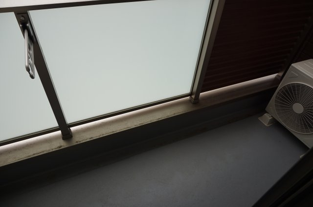 LEPUS御厨B棟のバルコニー