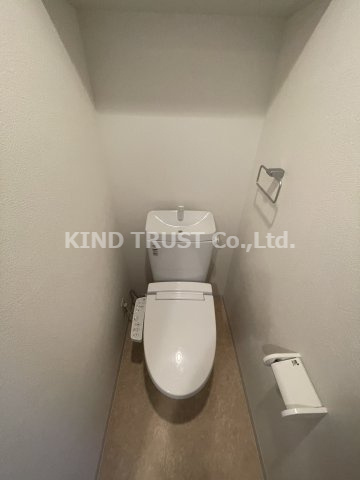 シェリロ神山のトイレ|落ち着いたトイレです