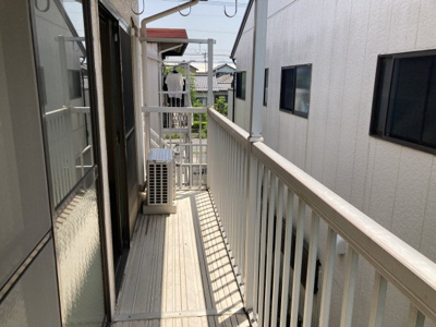 【バルコニー】 | コーポ中村Ⅱ | （※写真はイメージです、現況優先となります）