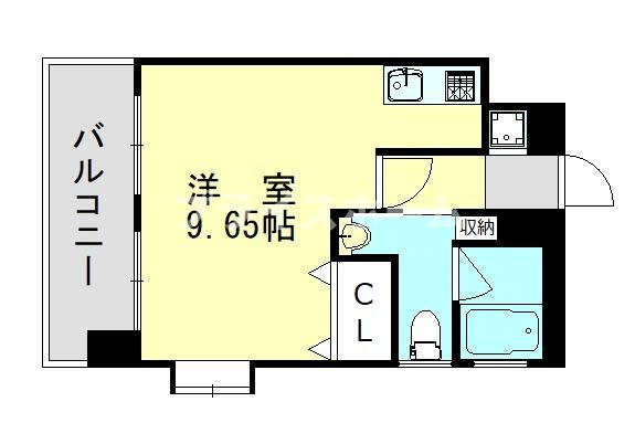 【間取り】 | ピュアドームアルカサール平尾