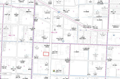 【地図】 | 南畝6丁目　事務所付き倉庫