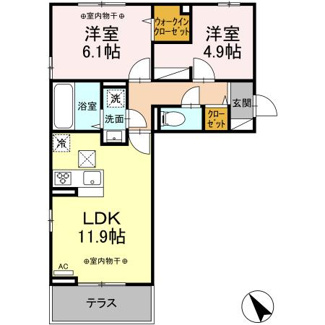 【間取り】 | アーバンゲートⅤ