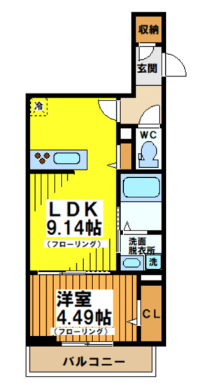 【間取り】 | エクセリア南台