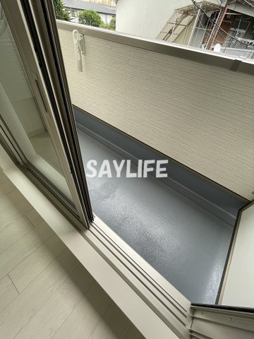 クリエオーレ菱江Ⅱのバルコニー
