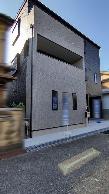 箕面市桜井２丁目の新築一戸建の外観
